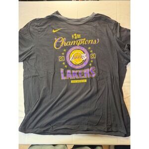 Nike Los Angeles Lakers NBA Finals Champions 2020 T Shirt XXL